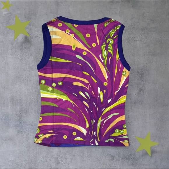 Custo Barcelona/Hayes Graphic Top - Picture 2 of 2